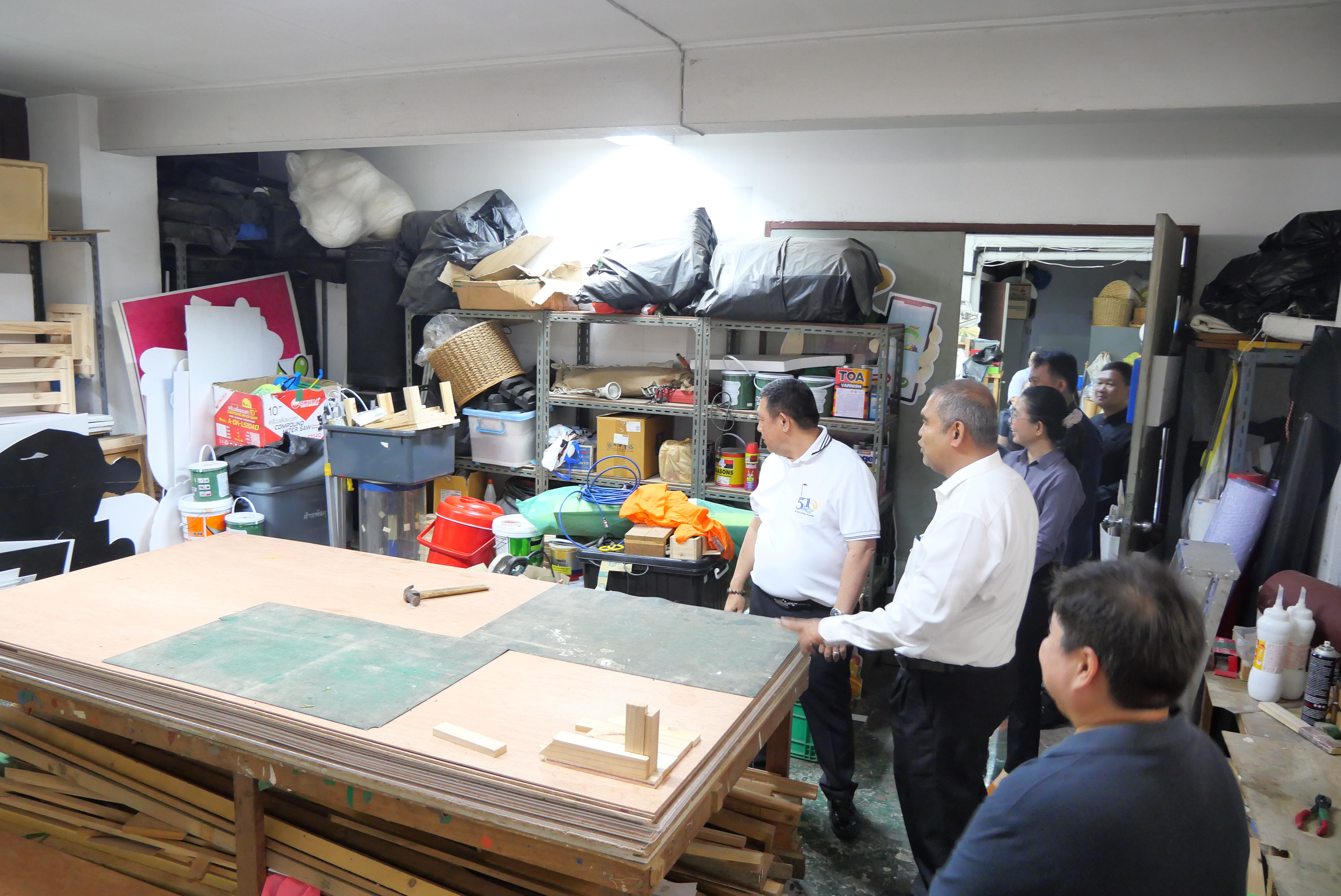 title - เลขาธิการ ส.ป.ก. ตรวจเยี่ยมบุคลากร ส.ป.ก. ถนนราชดำเนินนอก